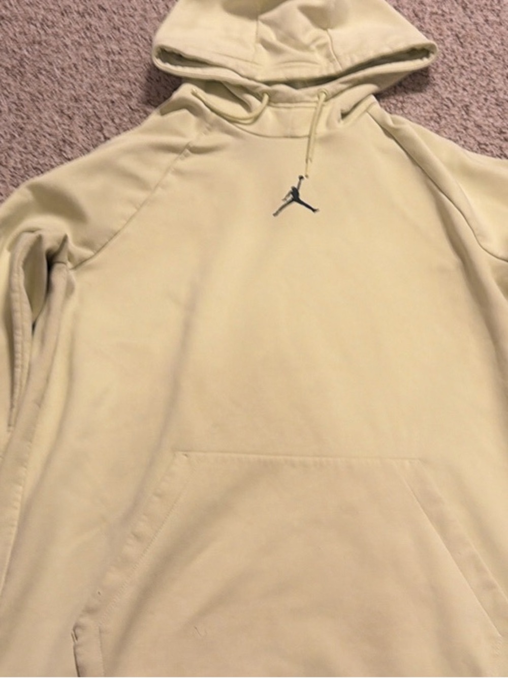 Jordan Men's Light Cream Pullover Hoodie